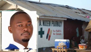 Ovoula Lepembe, 28 ans, localise des pharmacies de garde en Afrique