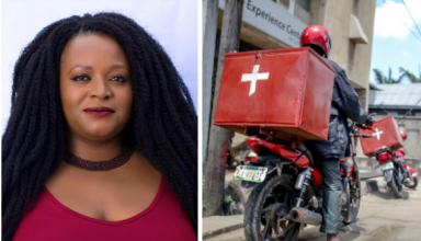 Temie Giwa-Tibosun [32 ans] a déjà livré 10.000 banques de sang au Nigeria