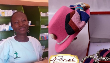 Angéline Yougbaré : la burkinabè qui transforme le pagne traditionnel en accessoires de mode